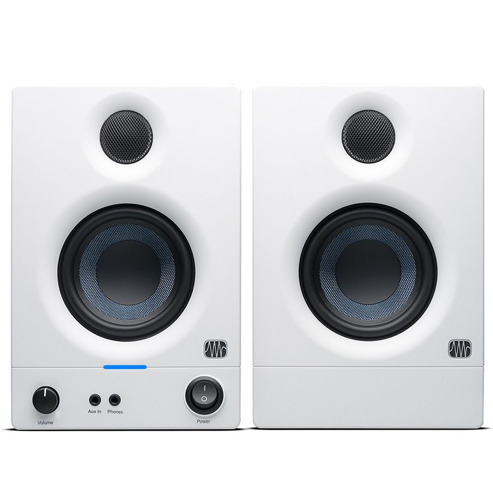Presonus Eris E3.5 2nd Gen 3.5" Active Media Reference Monitors (Pair) (White) - Image 1