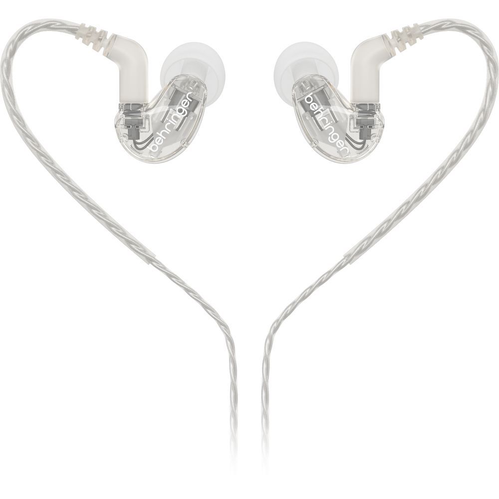 Behringer SD251-CL Pro In-Ear Studio Earphones (Clear) - Image 1