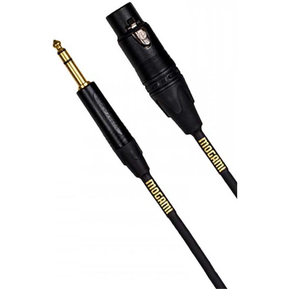 Mogami Gold TRS - XLR Female Balanced (15ft) Mono Cable - Image 1
