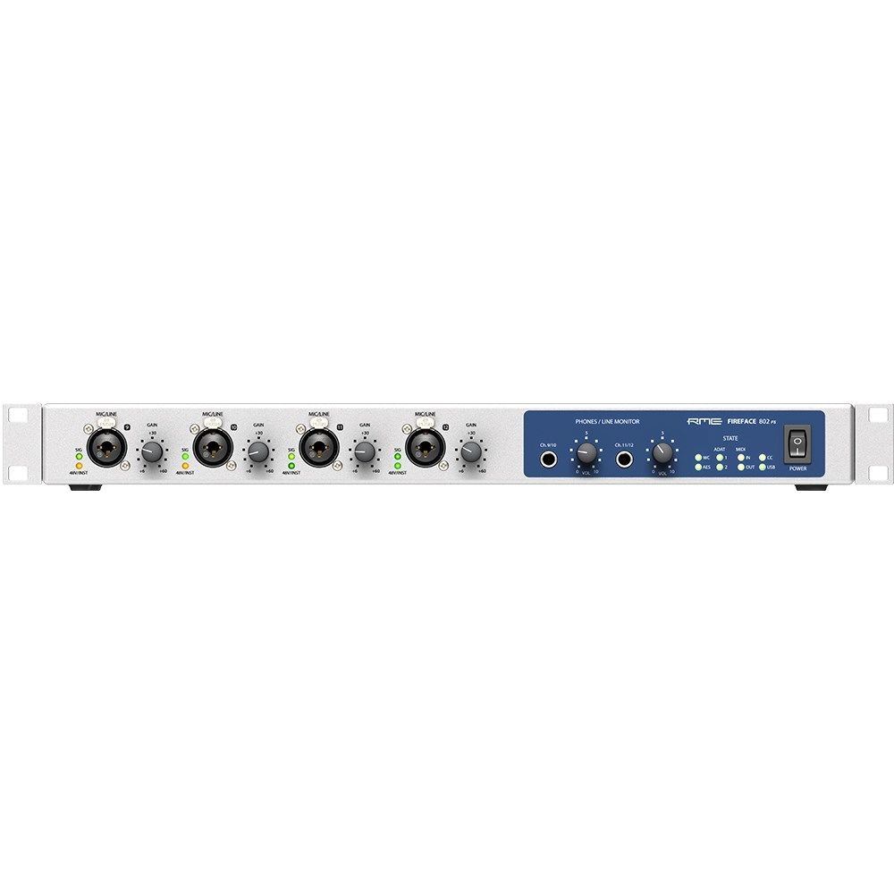 RME Fireface 802 FS 60-Channel USB Audio Interface - Image 1