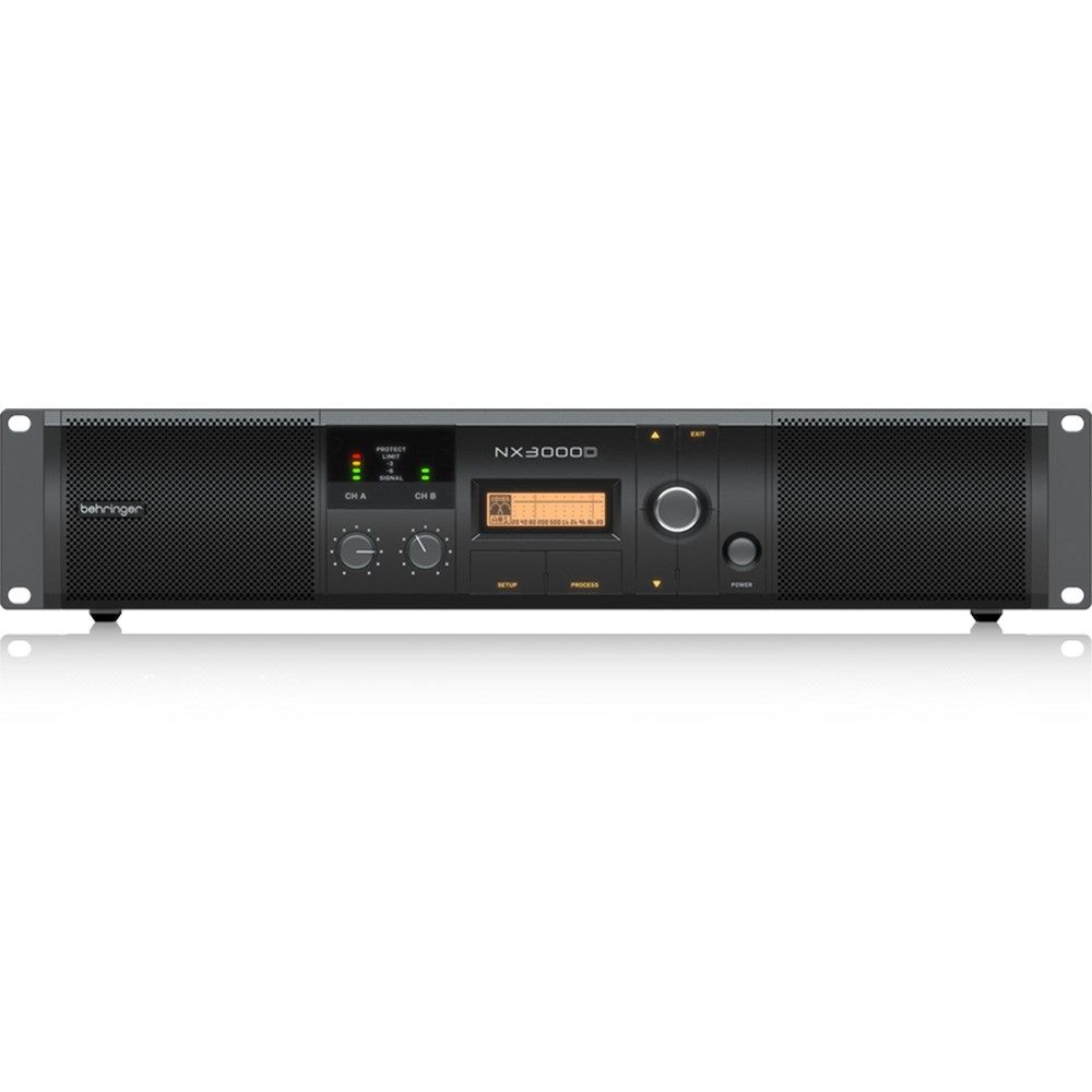 Behringer NX3000 Ultra Lightweight 3000W Class-D Power Amplifier w/ DSP Control - Image 1