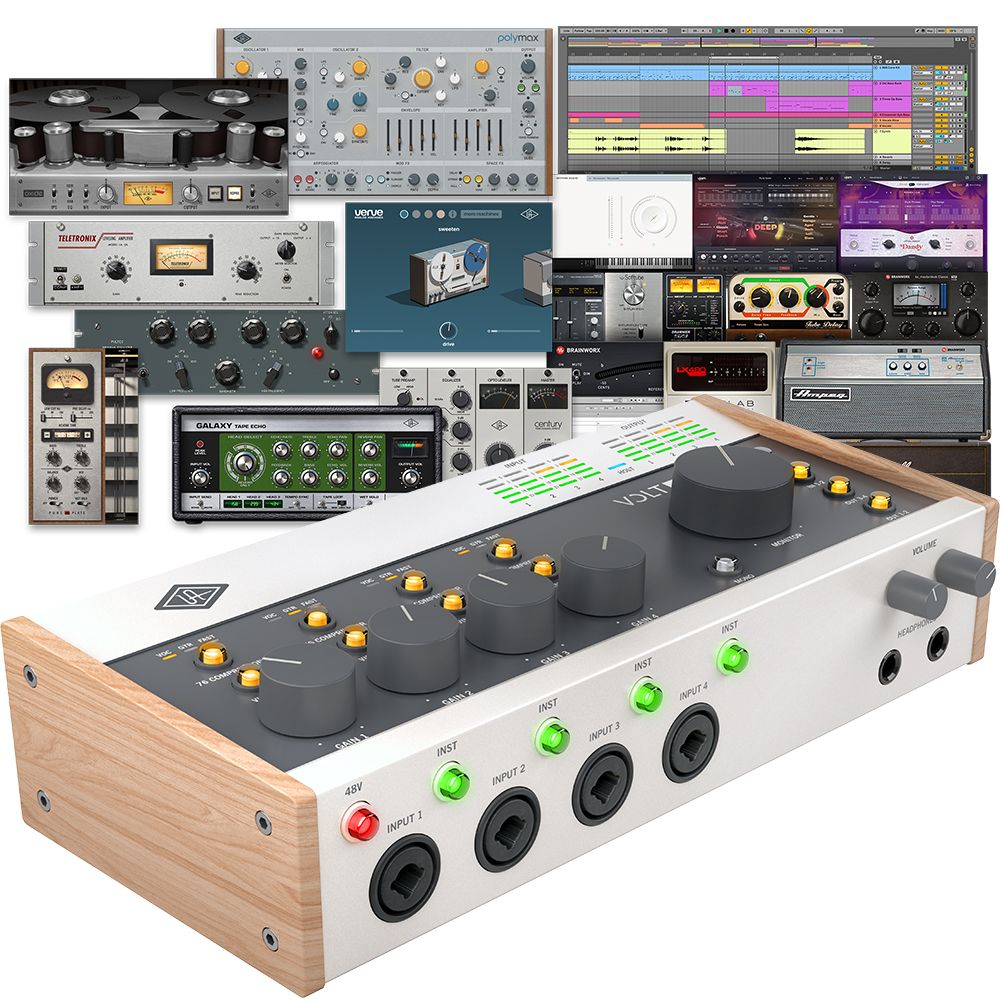 Universal Audio Volt 476P USB Interface w/ 4 Analog Preamps & Built-In 76 Compressor - Image 1