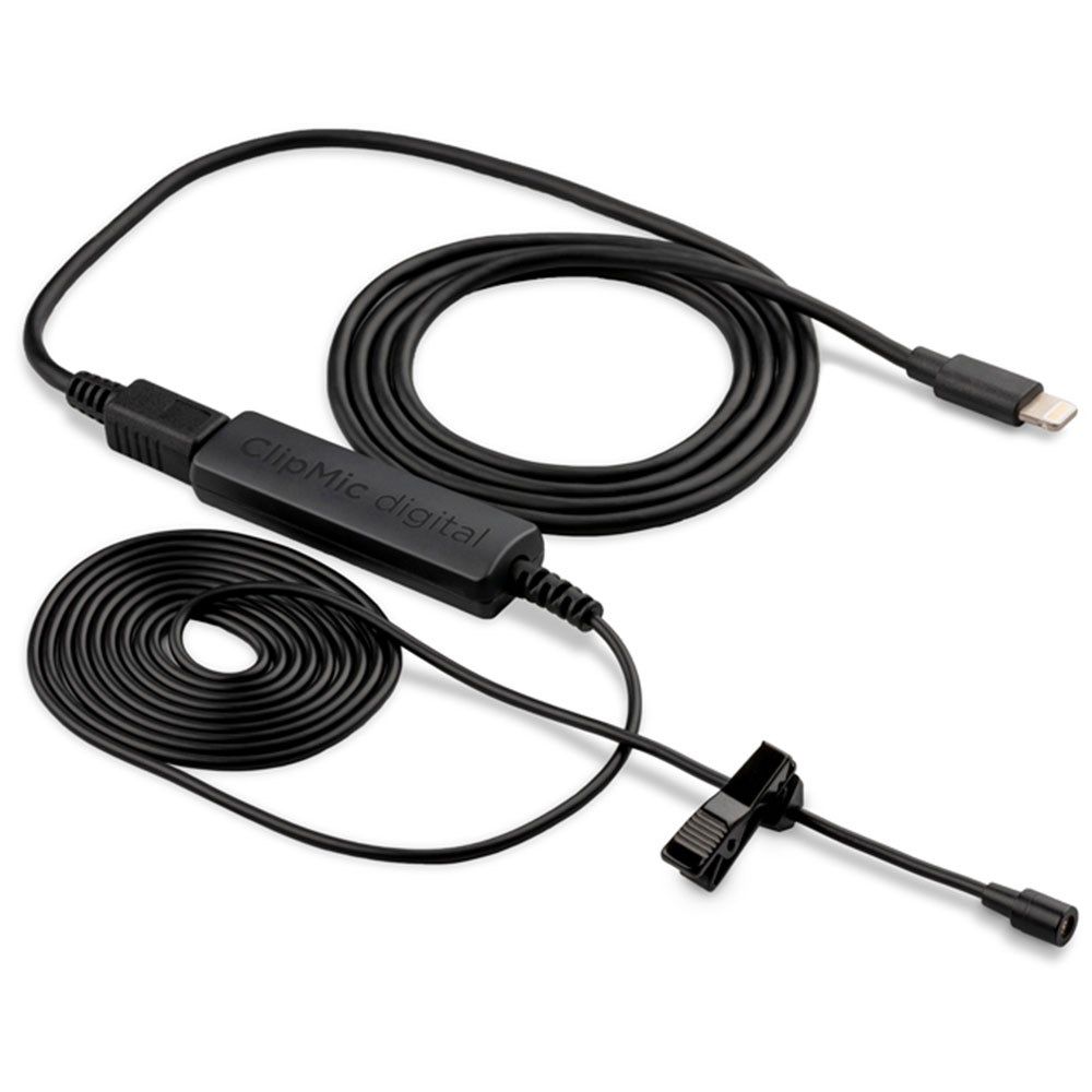 Apogee ClipMic Digital 2 Premium USB Lavalier Mic For Mac, Windows, iPhone & iPad - Image 1
