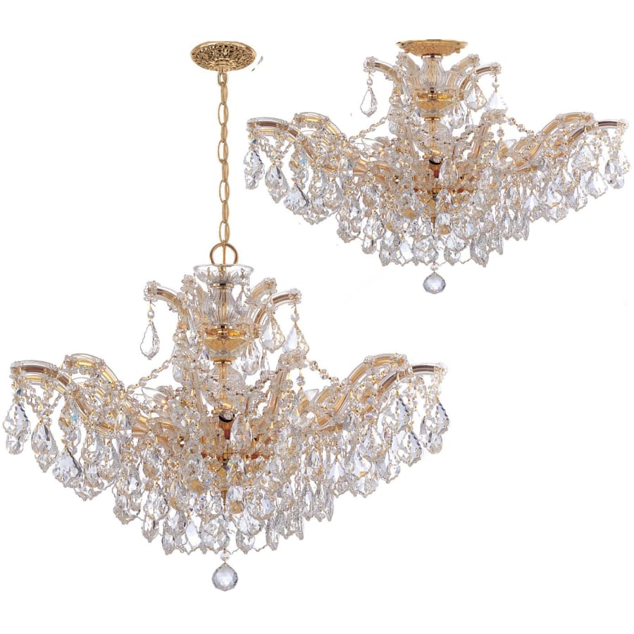 Crystorama Lighting Group Maria Theresa 6 Light 27" Wide Crystal Chandelier with Swarovski Spectra Crystal Accents - Image 3