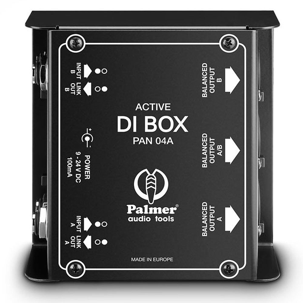 Palmer PAN 04 A Active 2-Channel DI Box - Image 1