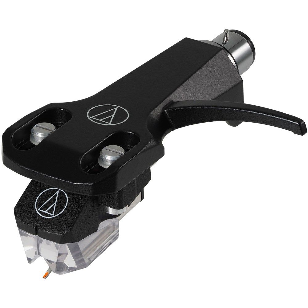 Audio Technica AT-XP7/H DJ Cartridge Mounted on Headshell - Image 1