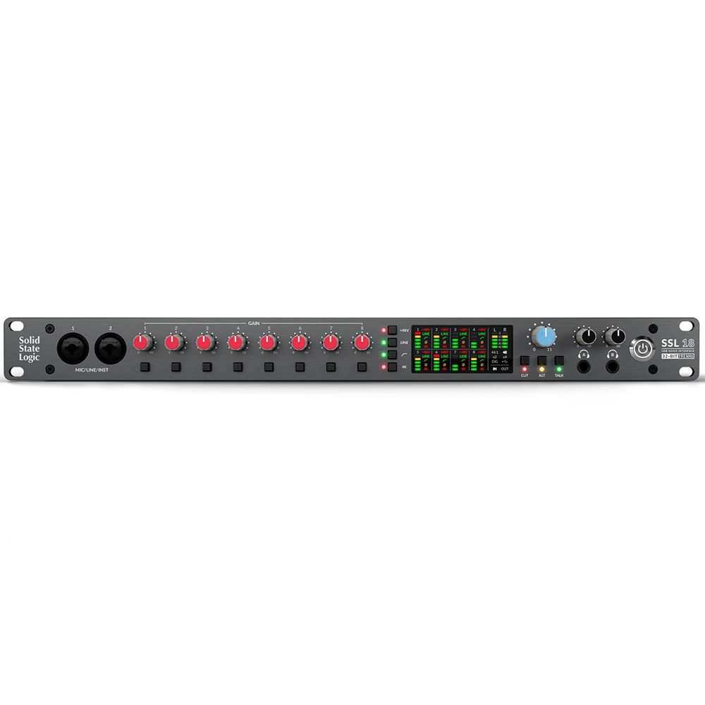 Solid State Logic SSL 18 26x 28 USB C Audio Interface w/ Legacy 4k Analogue Enhancement - Image 1