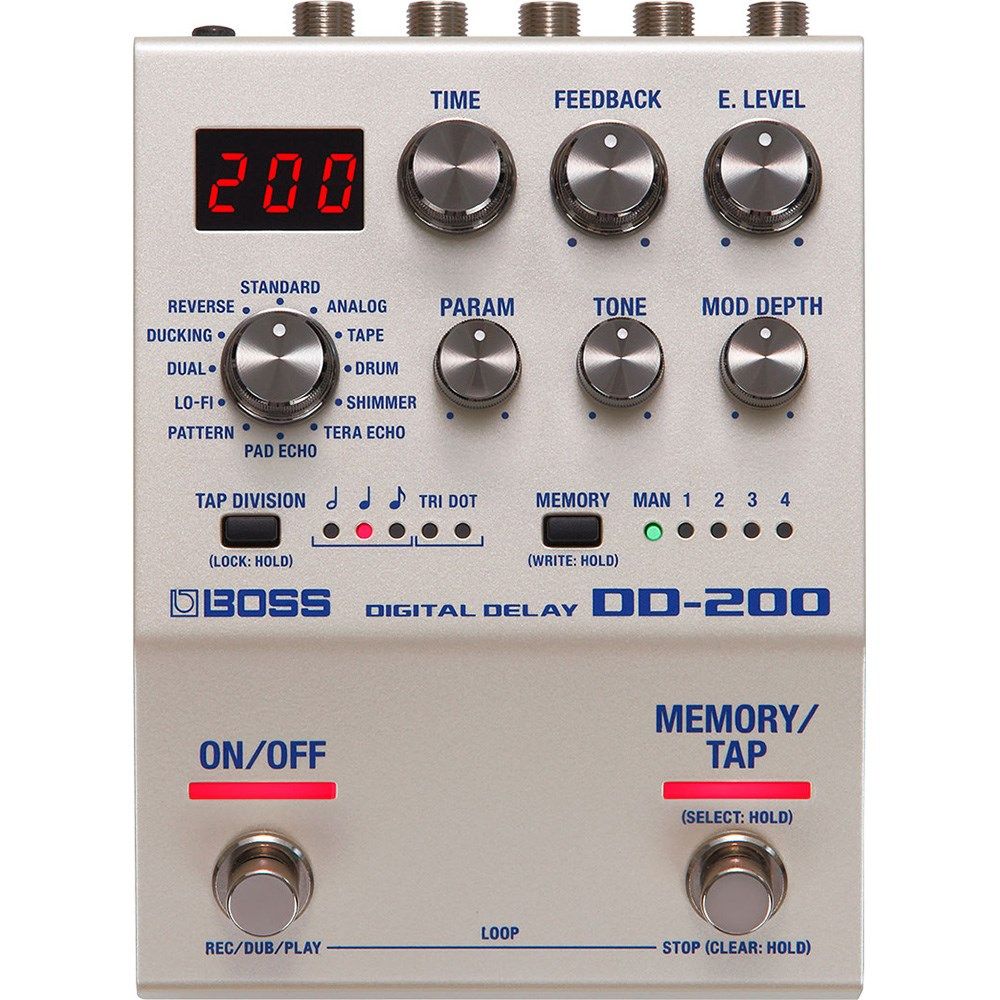 Boss DD-200 Digital Delay Pedal - Image 1