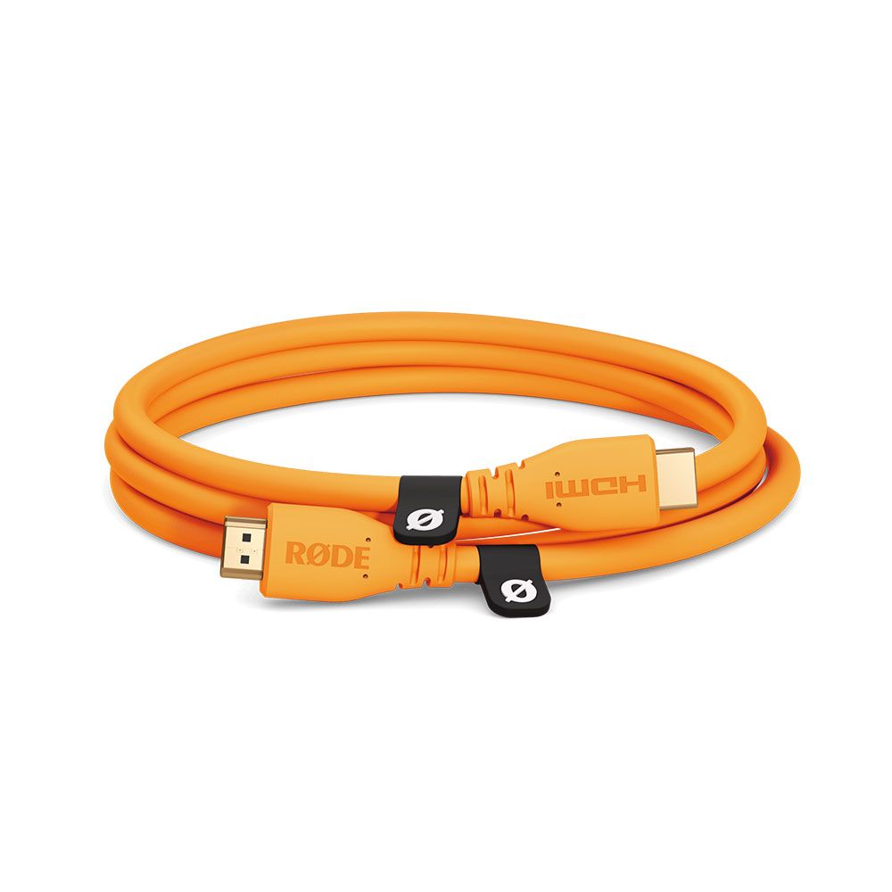 Rode HDMI Cable (1.5m) (Orange) - Image 1