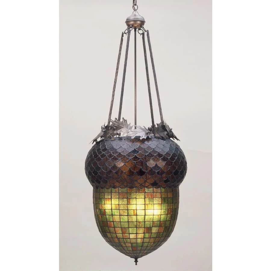 Meyda Tiffany 3 Light 22" Wide Pendant with Handmade Shade - Image 1