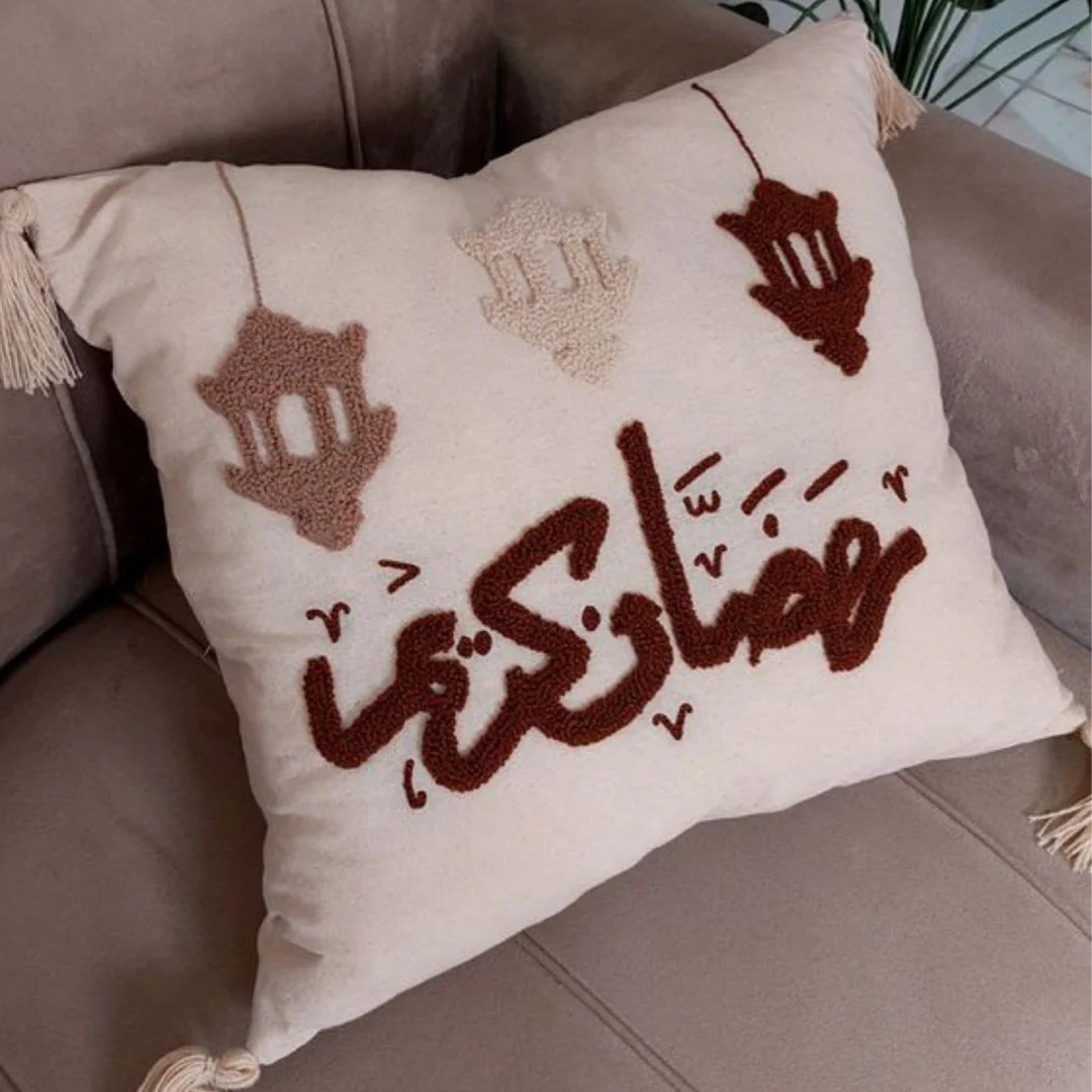 كوشن رمضان هاند ميد 40×40سم - BIRD47 - Image 1
