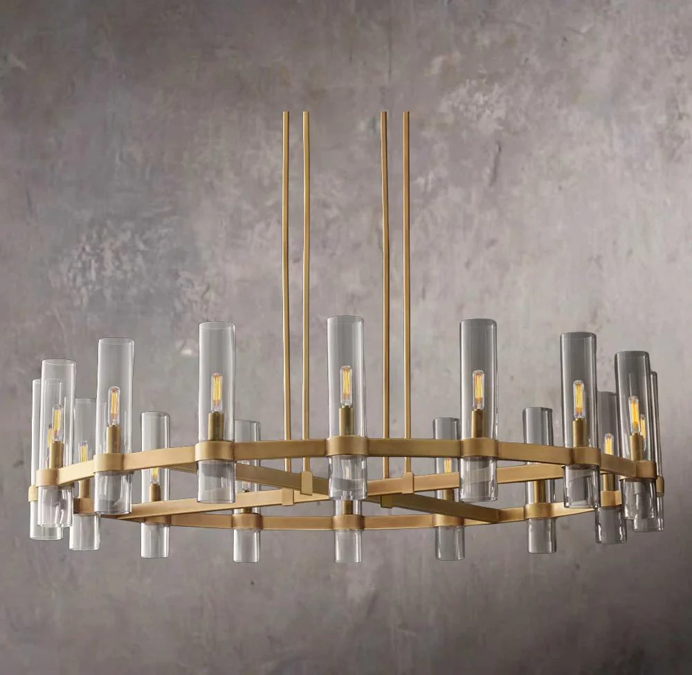 Ravelles Circular Chandelier 48″