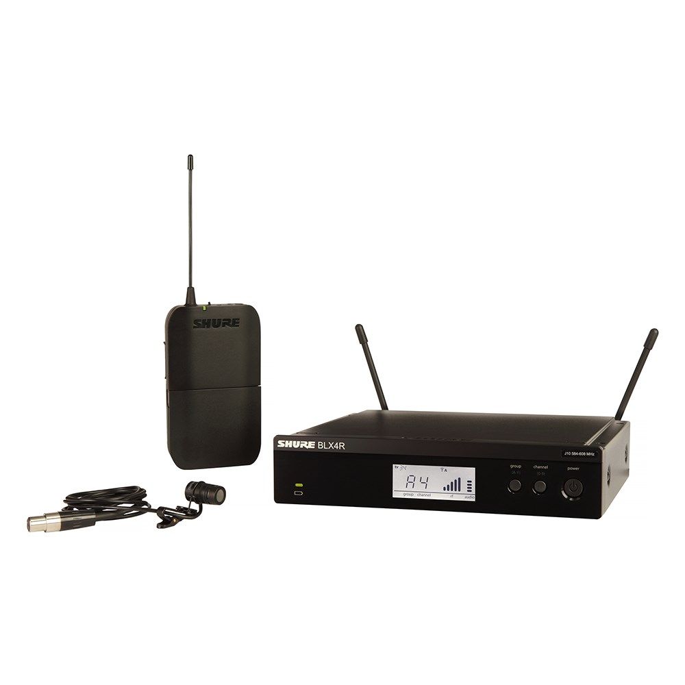 Shure BLX14R / W85 Lapel System M17 (Rack) - Image 1