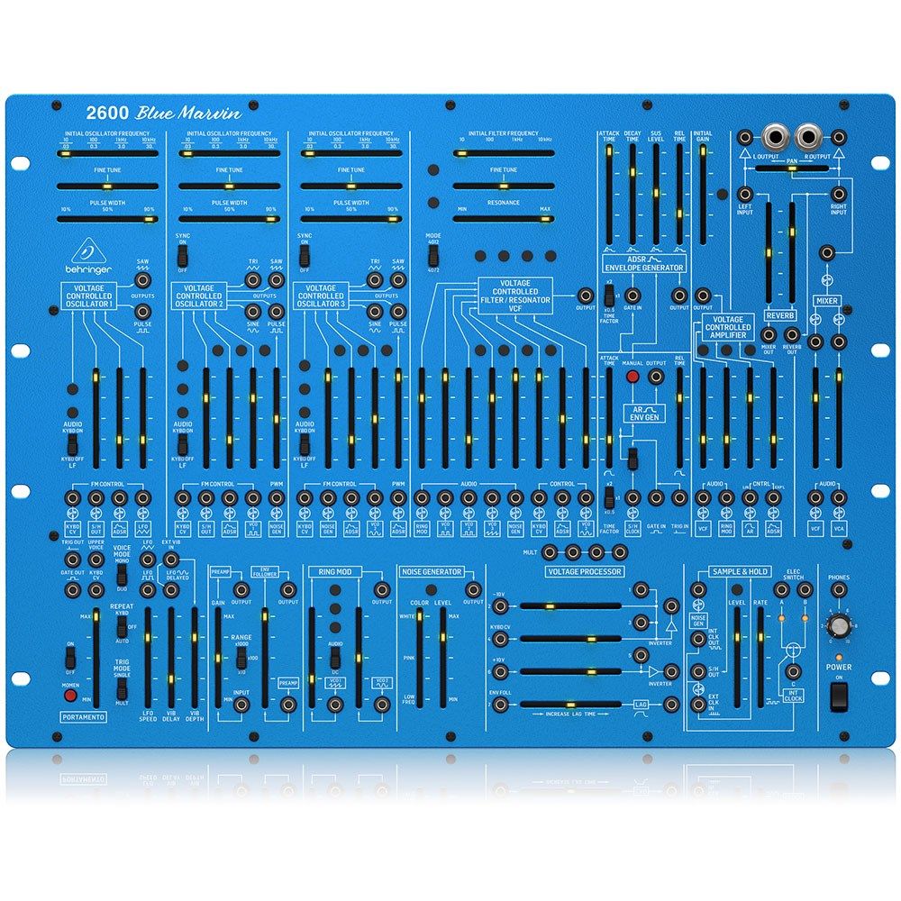 Behringer 2600 Blue Marvin Special Edition Semi Modular Rackmountable Analog Synth - Image 1