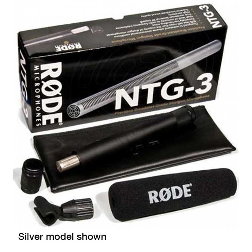 Rode NTG3 RF-Bias Shotgun Microphone (Black) - Image 1