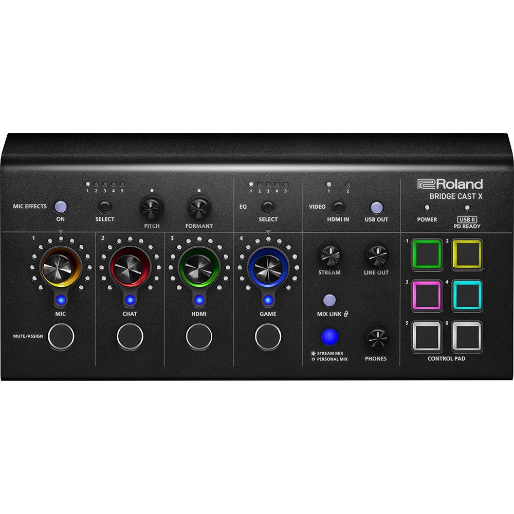 Roland Bridge Cast X Dual Bus Streaming Mixer & Video Capture - Image 1