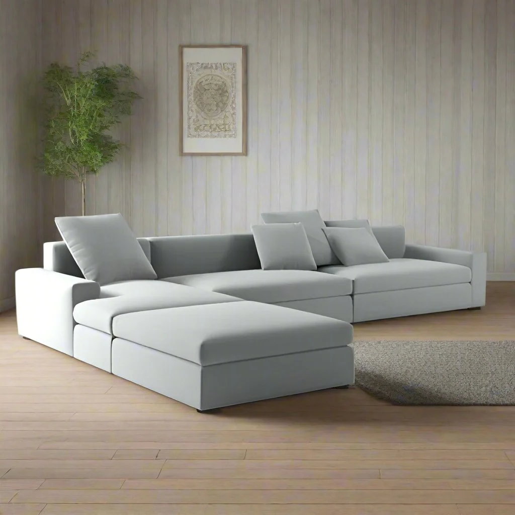ركنة خشب زان 220×300سم - DECO229 - Image 1