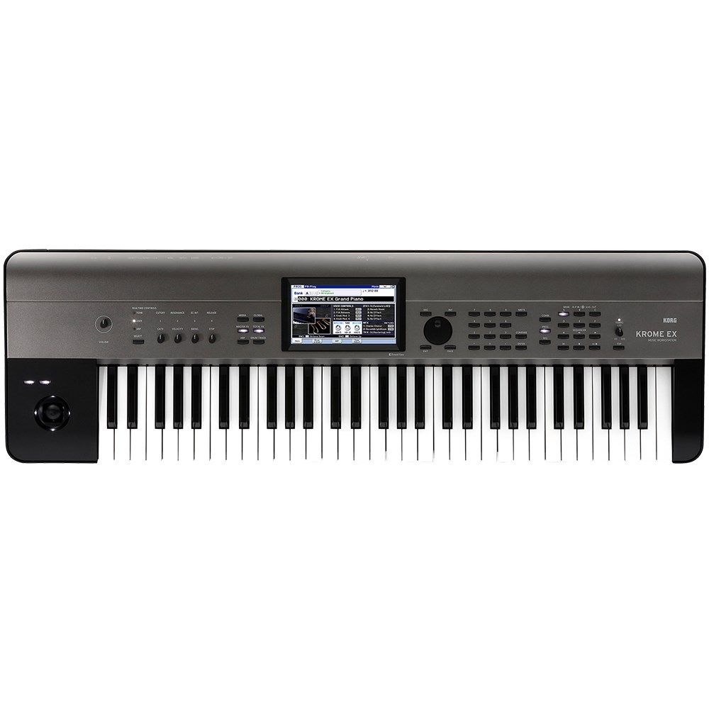 Korg Krome EX 61-Key Synthesizer Music Workstation - Image 1