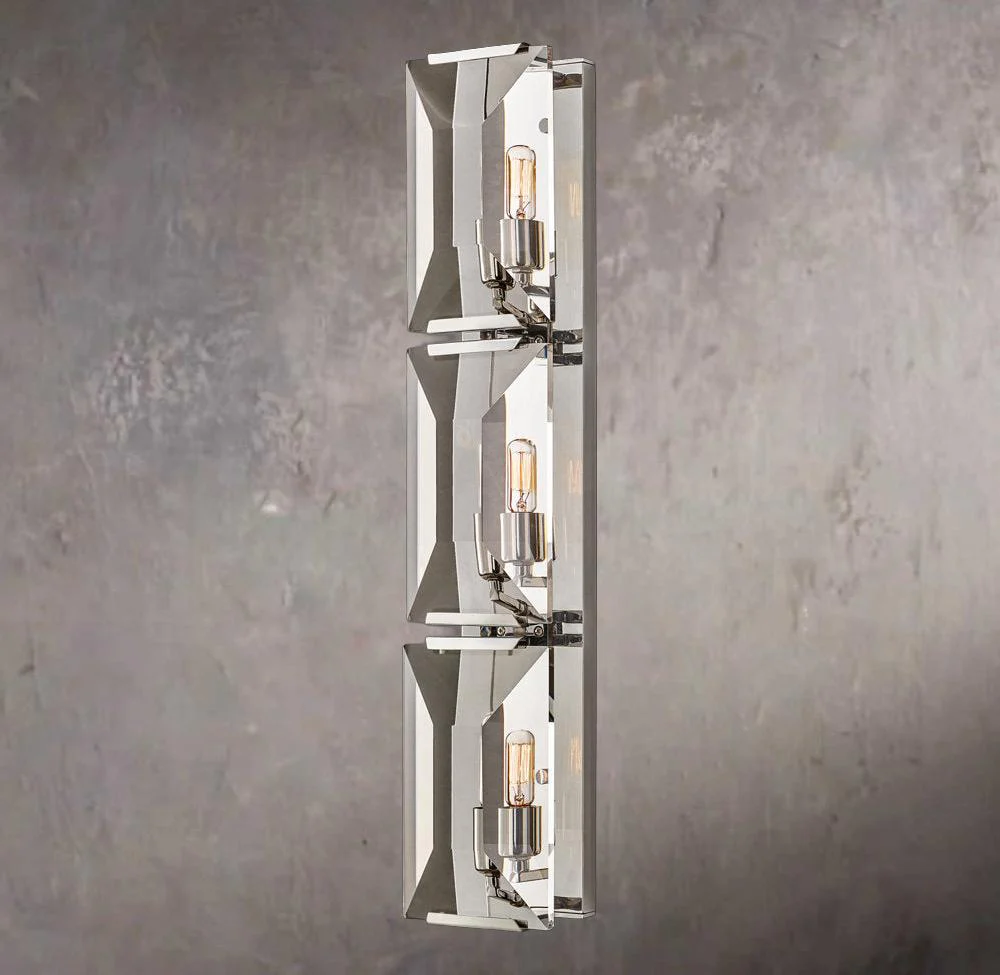 Harlowe Crystal Triple Wall Sconce - Image 2