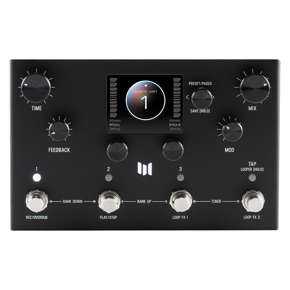 Meris LVX Modular Delay Pedal (10th Anniversary Limited Edition Black) - Image 1