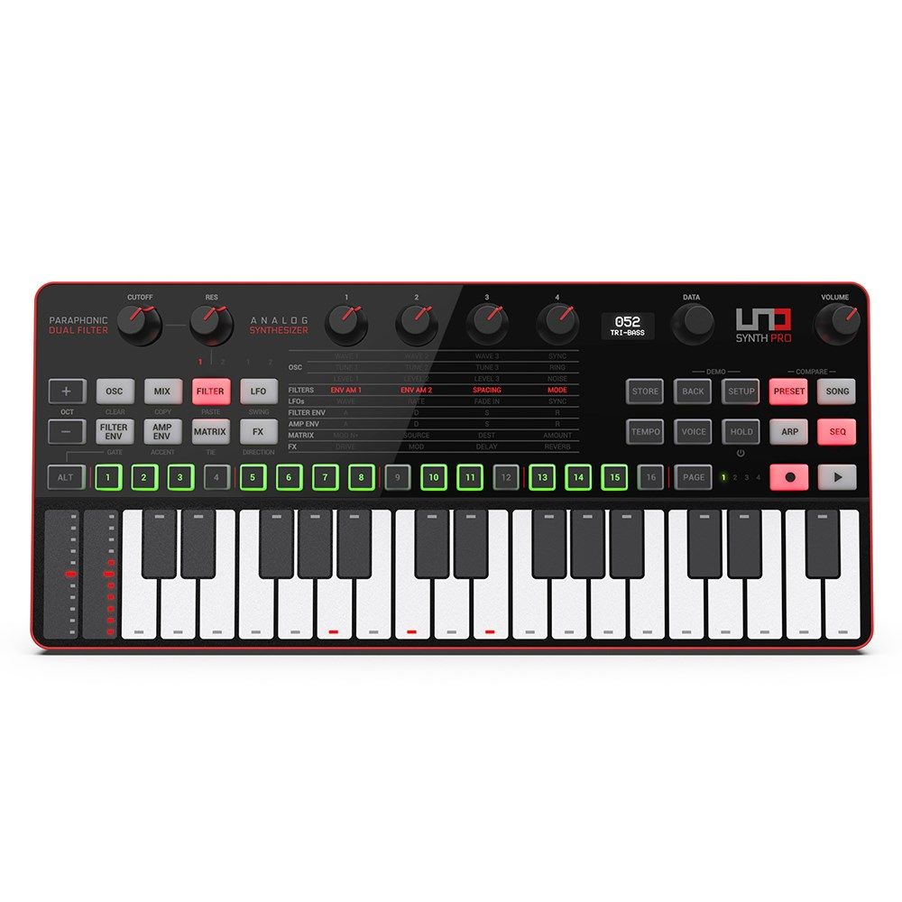 IK Multimedia UNO Synth Pro Desktop Paraphonic Dual Fllter Analog Synth - Image 1