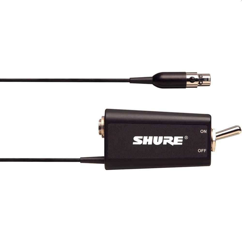 Shure WA661 In-Line Bodypack Mute Switch for Axient, ULX-D & UHF-R Wireless Systems - Image 1