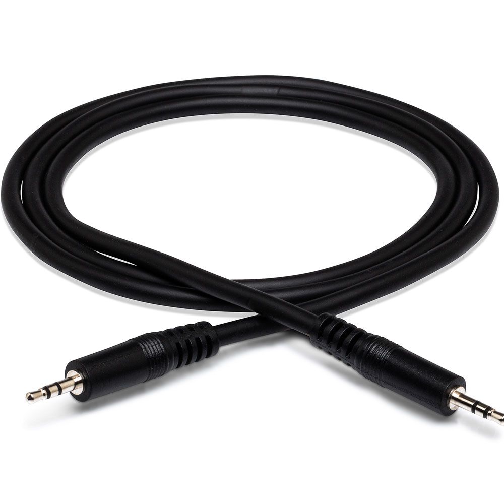 Hosa CMM503 2.5mm TRS to Same Stereo Interconnect Cable (3ft)