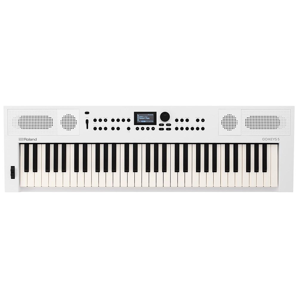 Roland GO:KEYS 5 61-Key Music Creation Keyboard (White) - Image 1