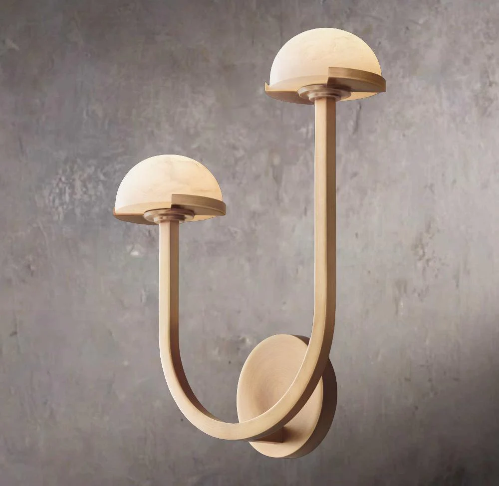 Pedras Dual Left Wall Sconce - Image 1