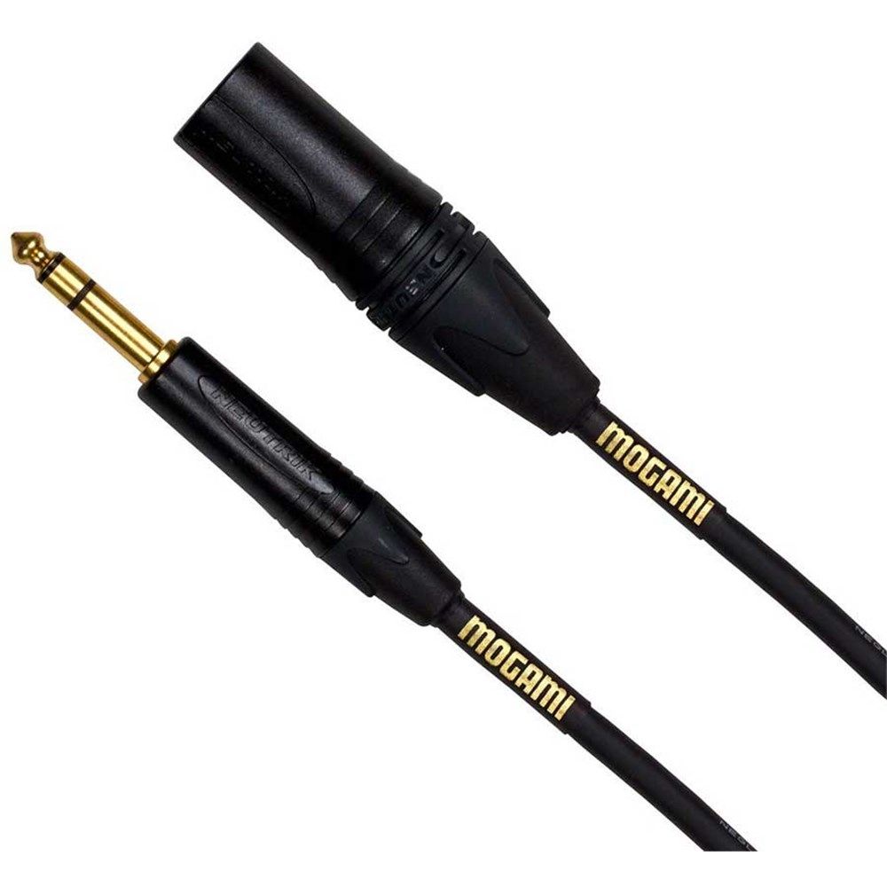 Mogami Gold TRS - XLR Male Balanced (20ft) Mono Cable - Image 1