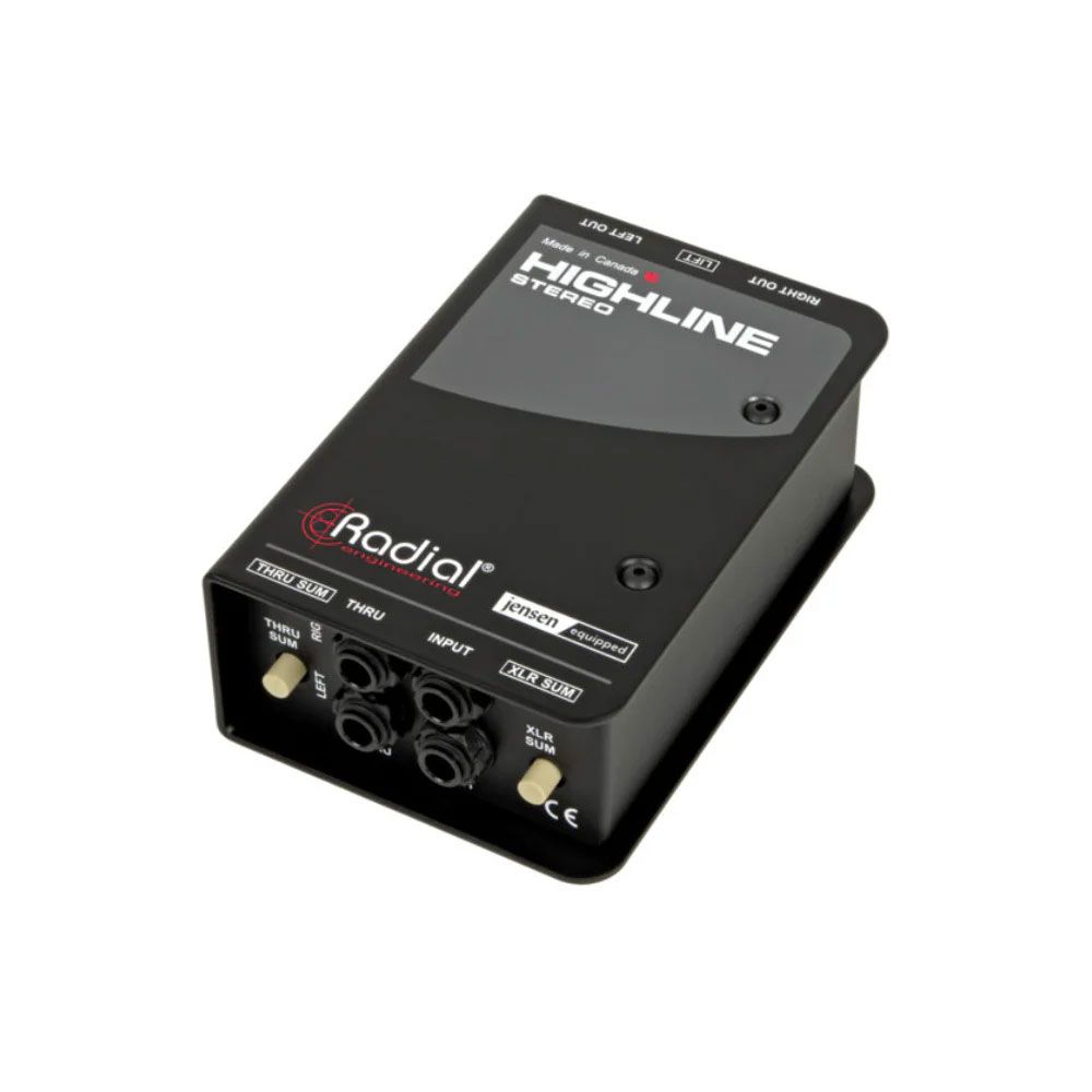 Radial HIGHLINE-ST Stereo to Stereo Passive Line Isolator - Image 1