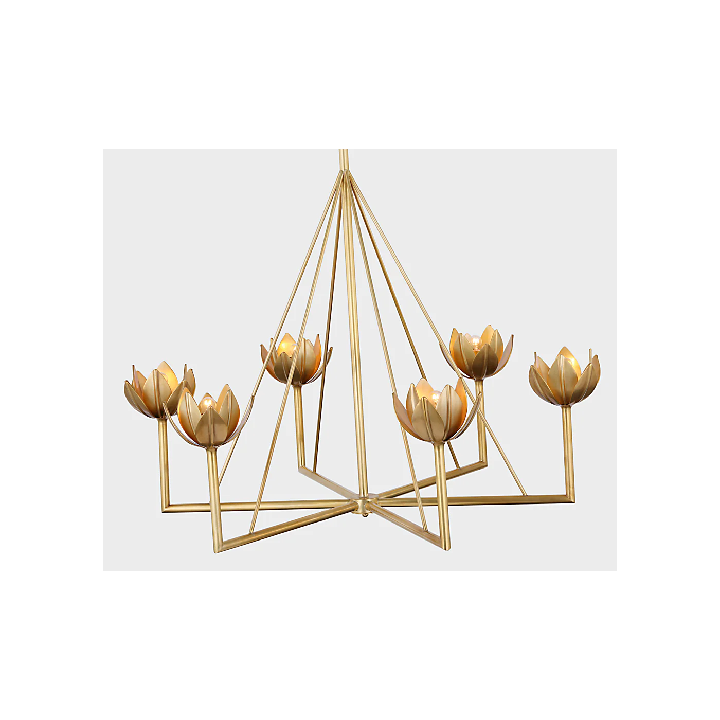 Alberto Large Single Tier Chandelier - Image 3