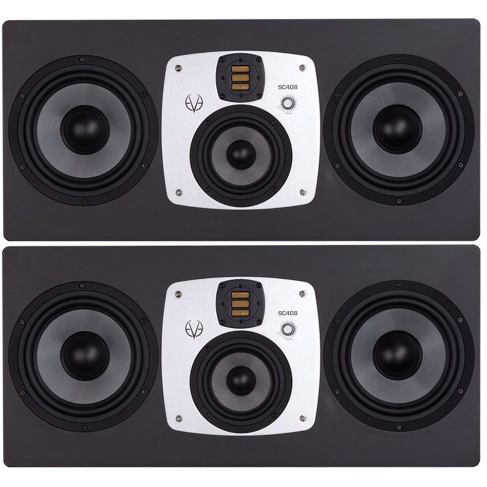 EVE Audio SC408 4-Way 8" Professional Studio Monitor Speakers (Pair) - Image 1