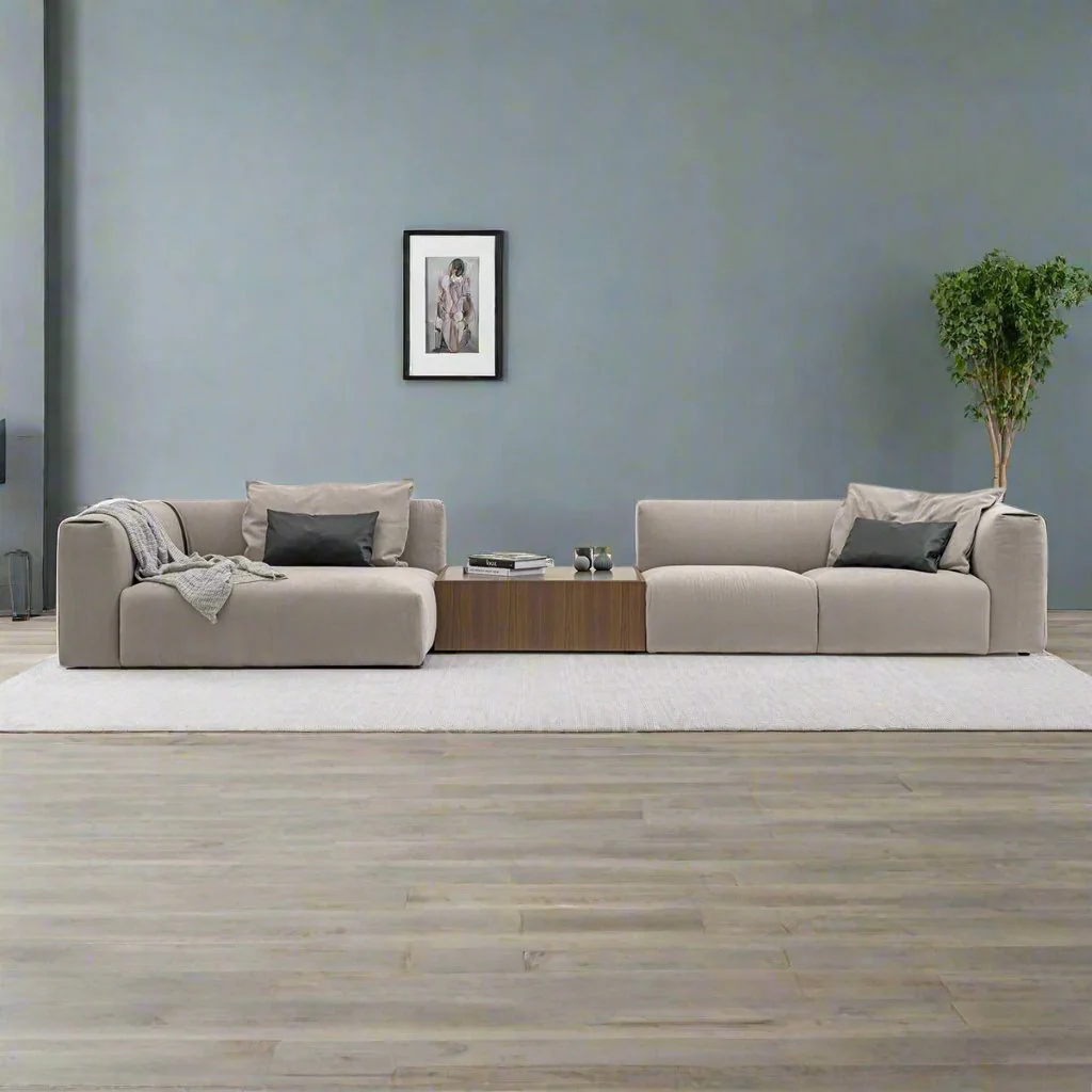 ركنة خشب زان 150×310سم - DECO275 - Image 1