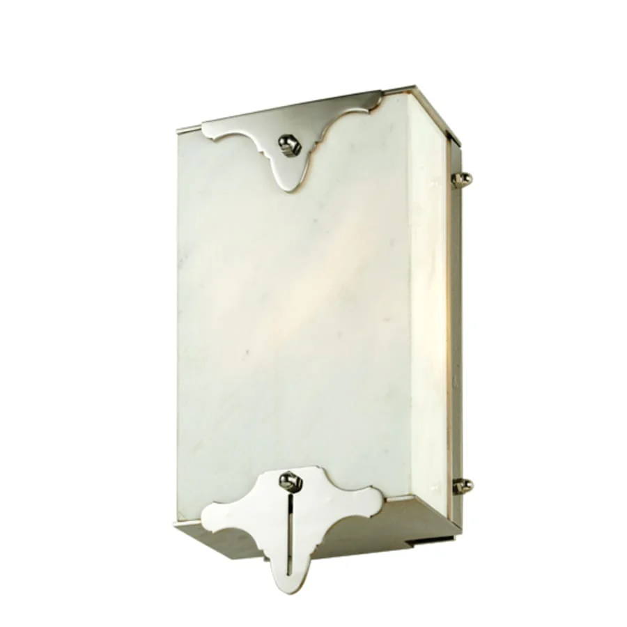 Meyda Tiffany 7" Wide 2 Light Wall Sconce with Onyx Stone Shade - Image 1