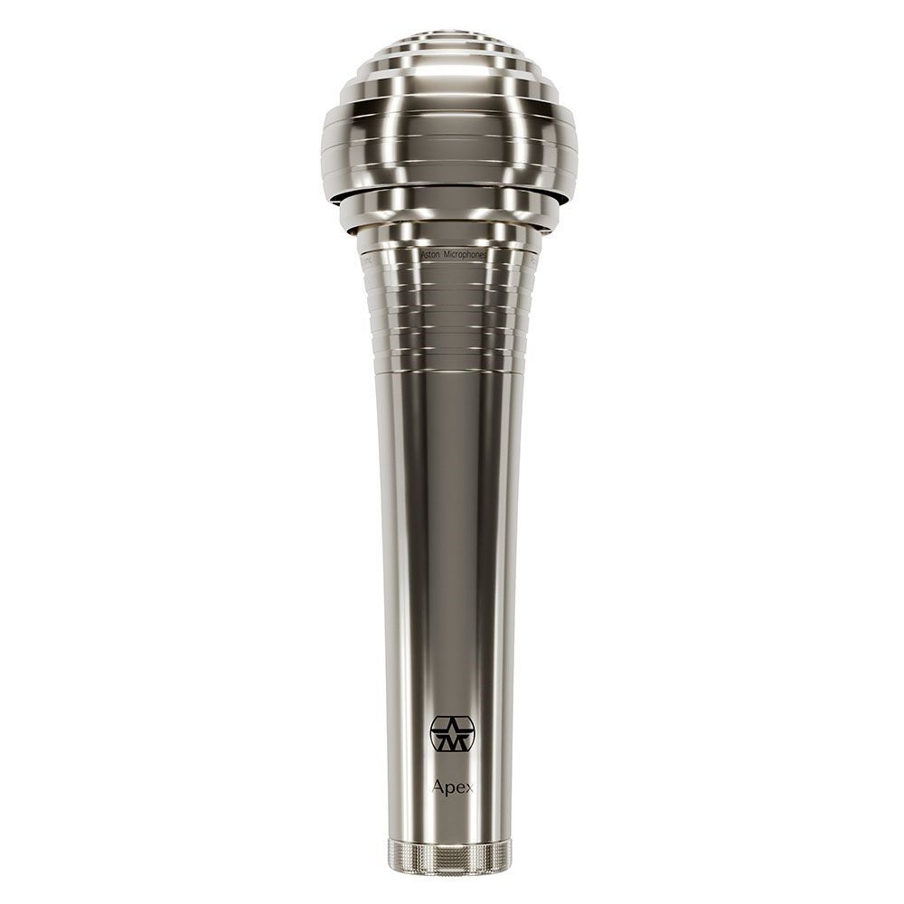 Aston Apex Glass Active/ Dynamic Handheld Microphone (Nickel) - Image 1