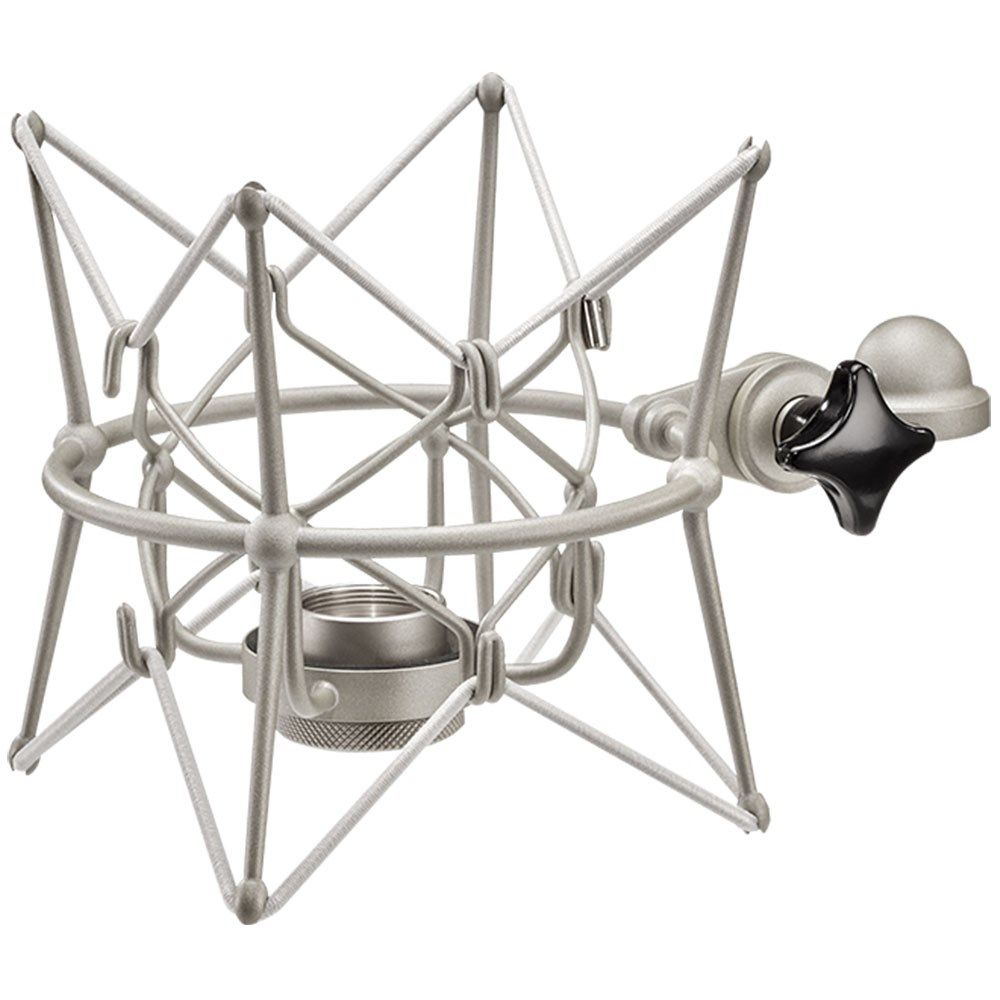 Neumann EA87 Shock Mount w/ Swivel Mount For U87 & TLM67 (Nickel) - Image 1