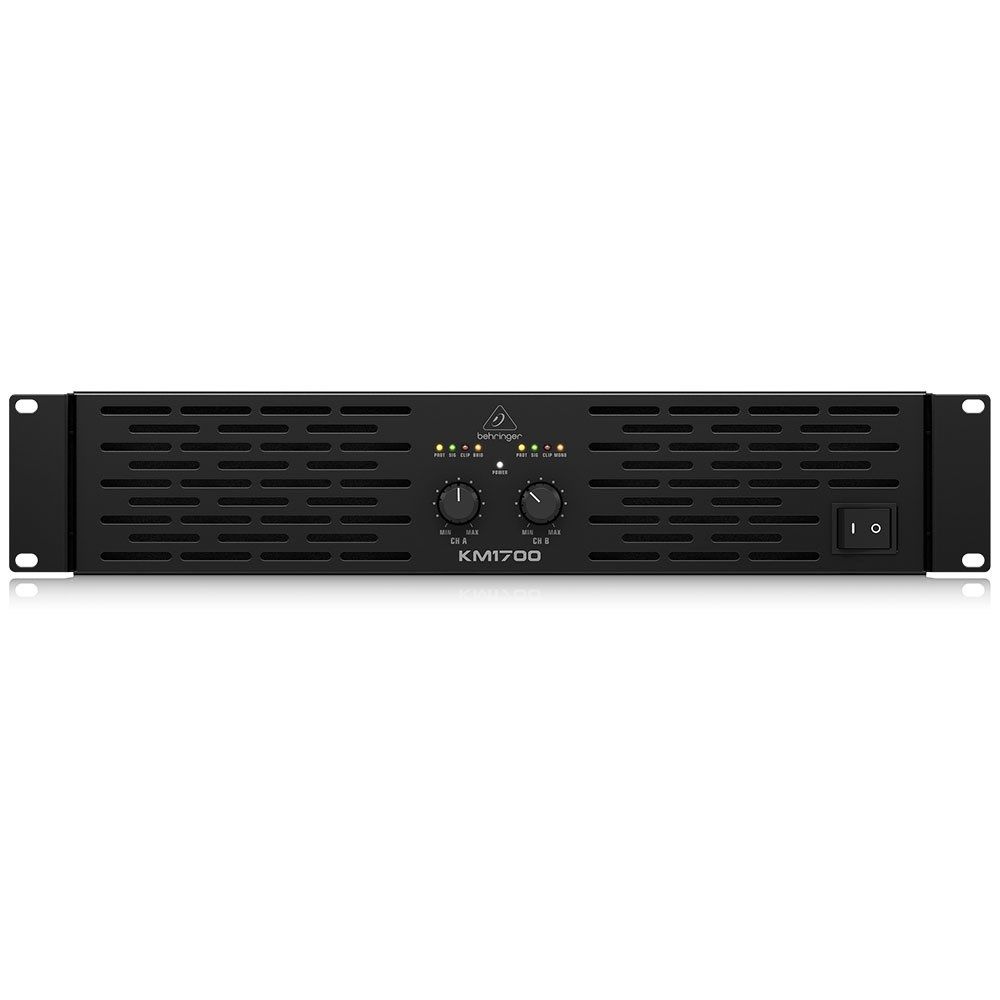 Behringer KM1700 Stereo Power Amplifier w/ ATR (1700w) - Image 1