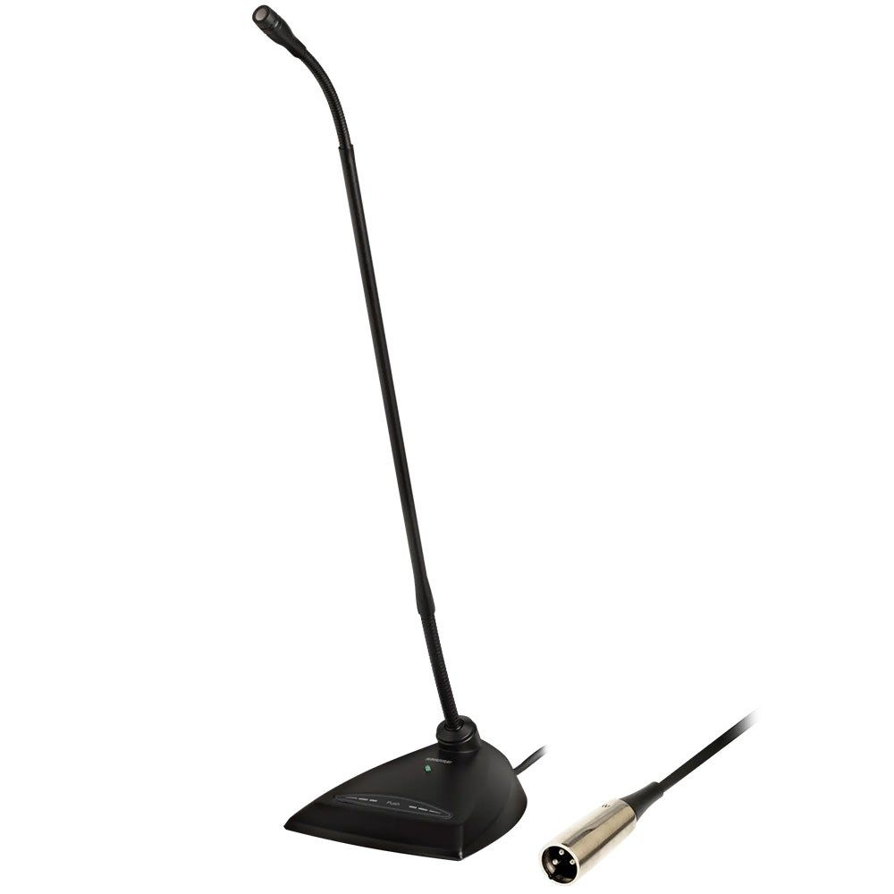 Shure MX418DS 460mm Supercardiod Gooseneck Condenser Mic w/ Desk Stand - Image 1