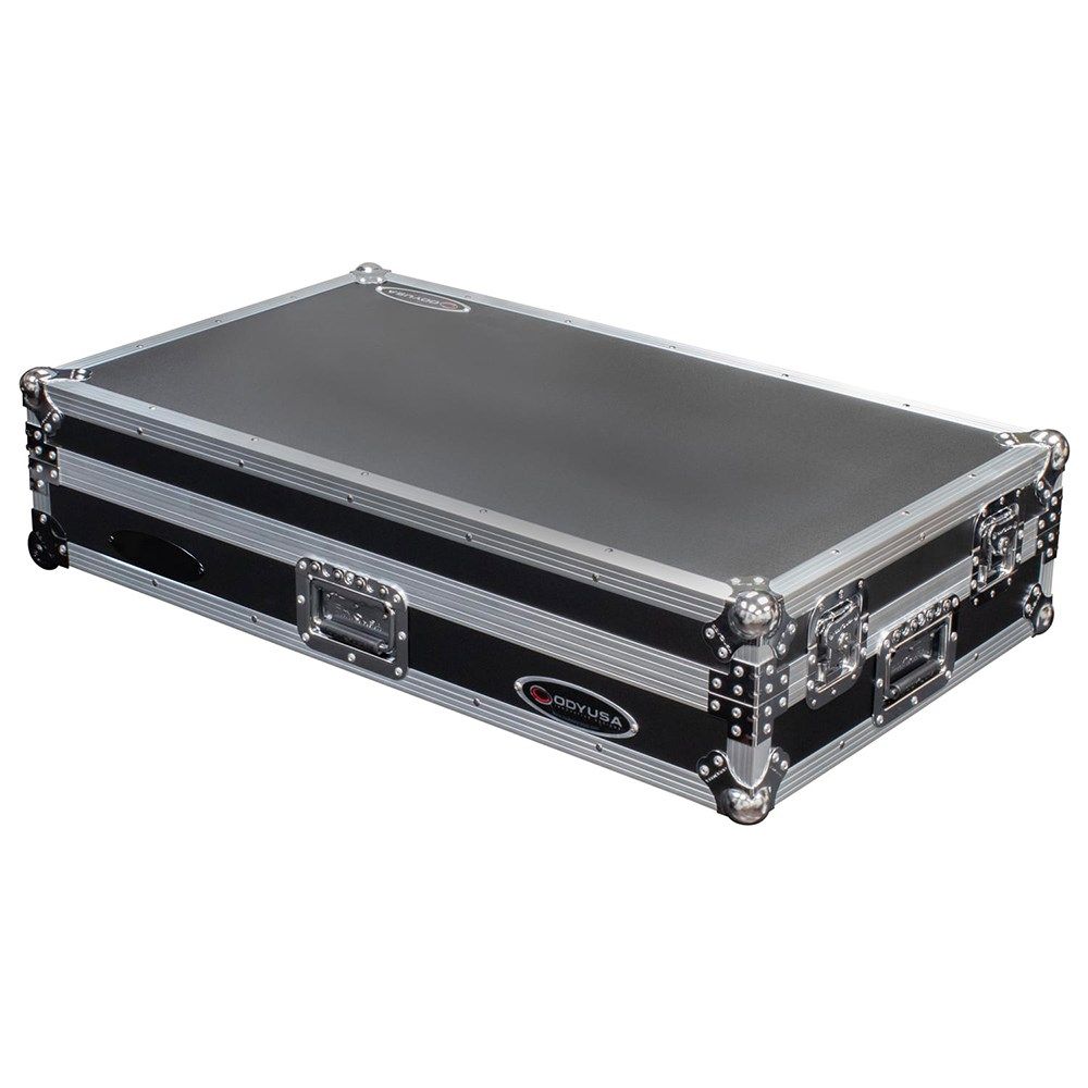 Odyssey Pioneer DJ OPUS-QUAD 1U Flight Case with Wheels - Image 1