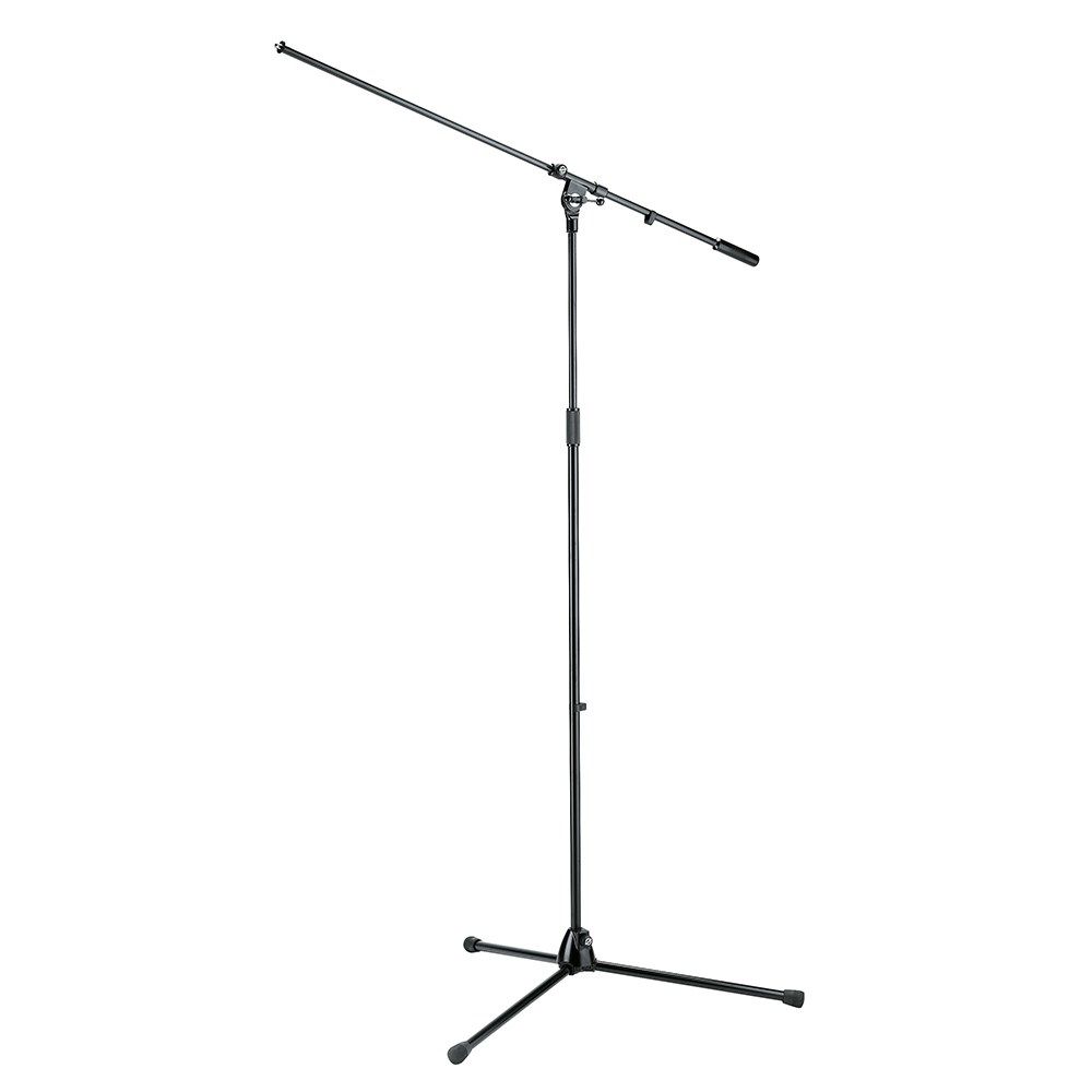 Konig & Meyer 21021 Overhead Microphone Stand (Black) - Image 1