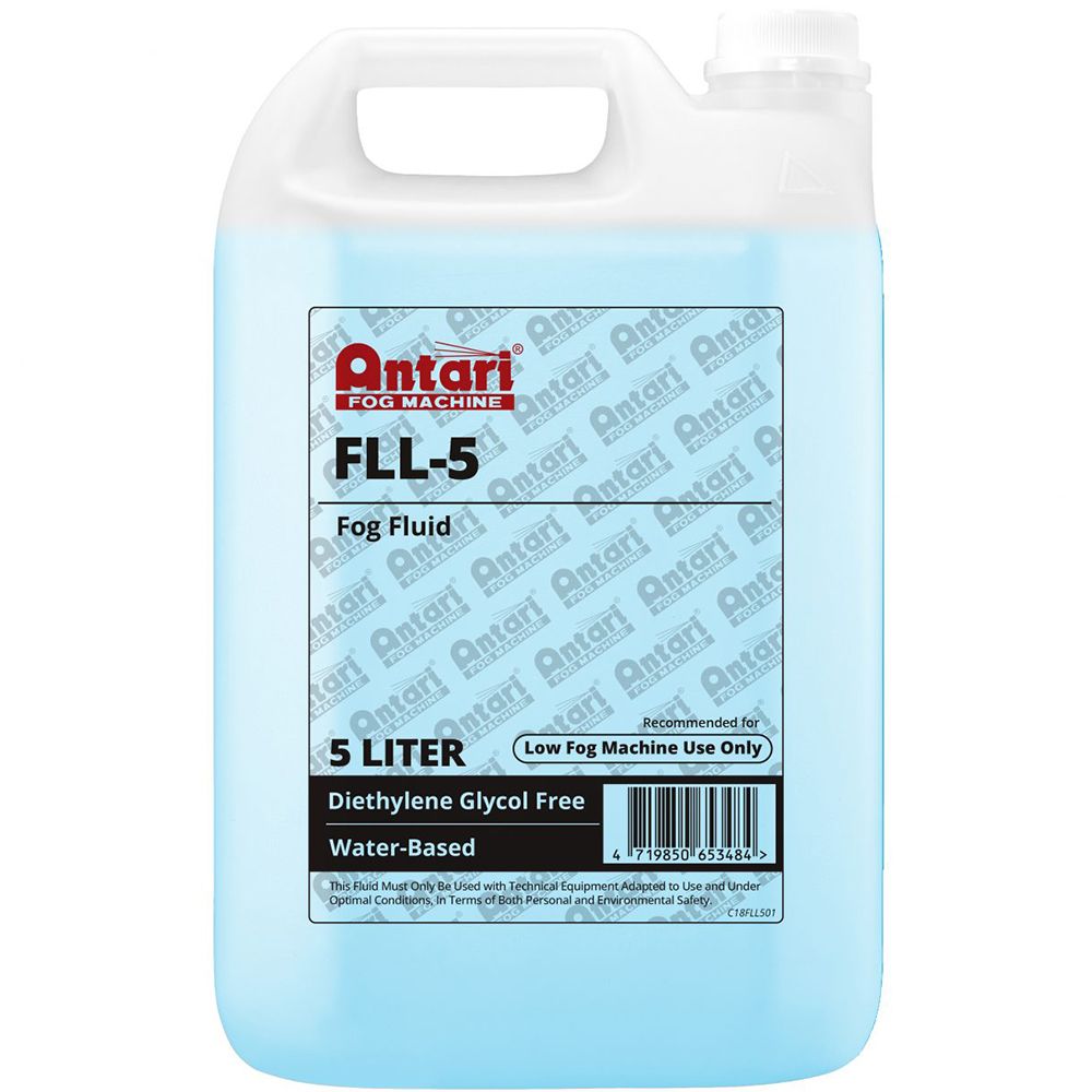 Antari FLL5 Low Fog Effects Smoke Fluid 5L - Image 1