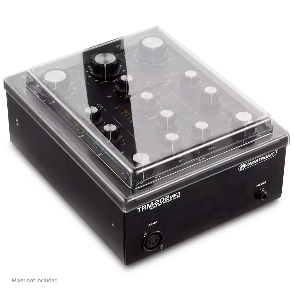 Decksaver Omnitronic TRM-202 DJ Player Cover - Image 1