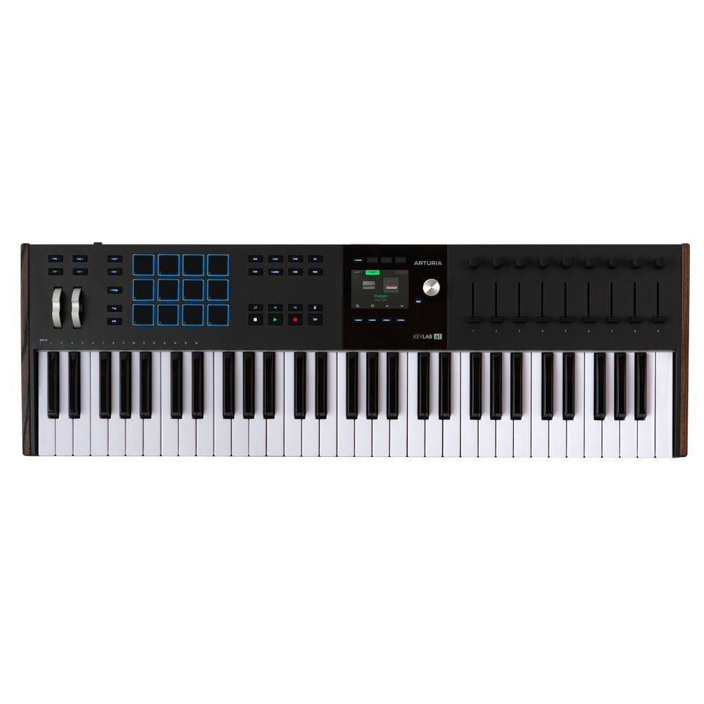 Arturia KeyLab 61 MK3 Universal MIDI Controller Keyboard (Black) - Image 1