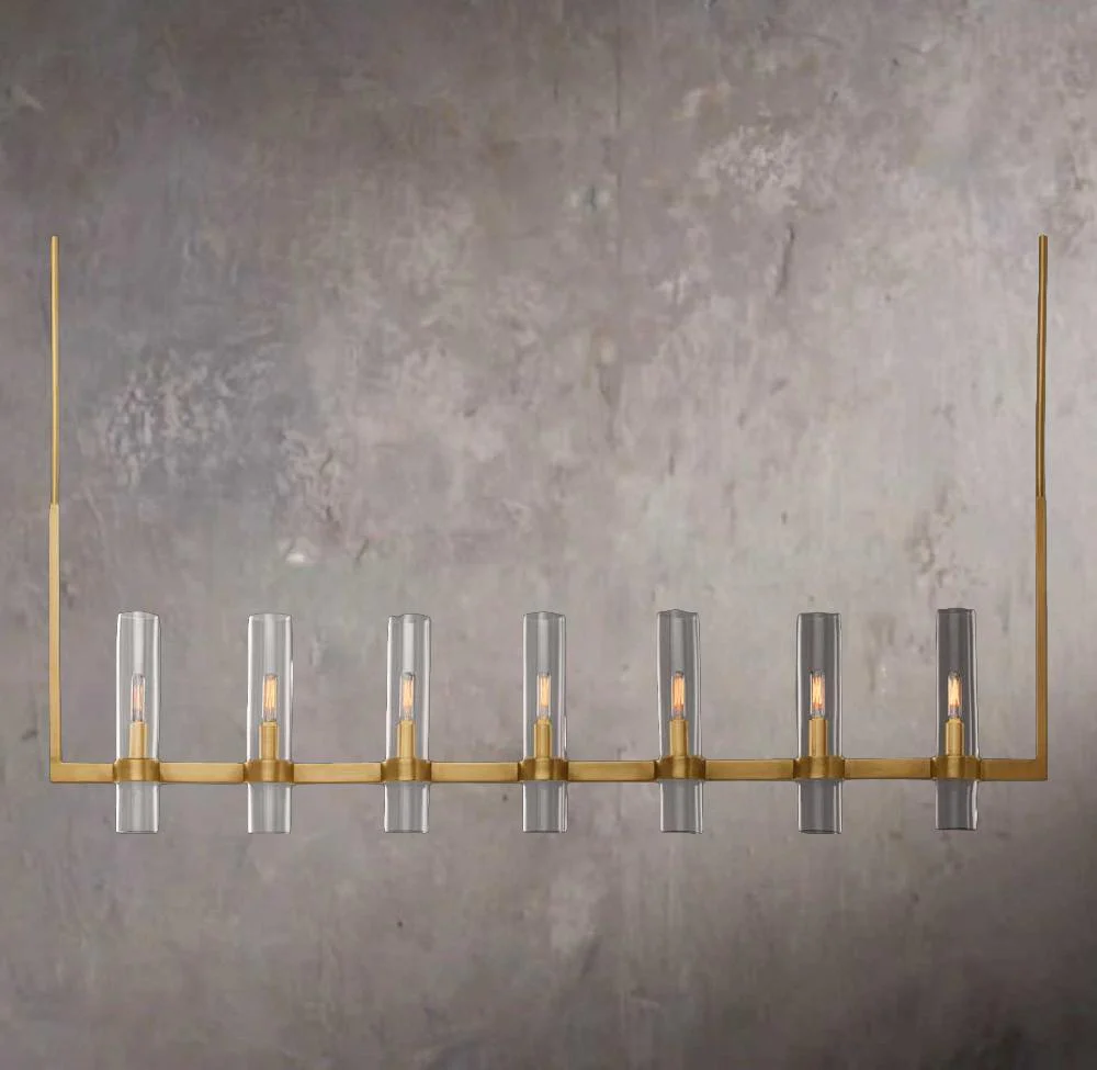 San Marcos 72" Rectangular Chandelier - Image 3