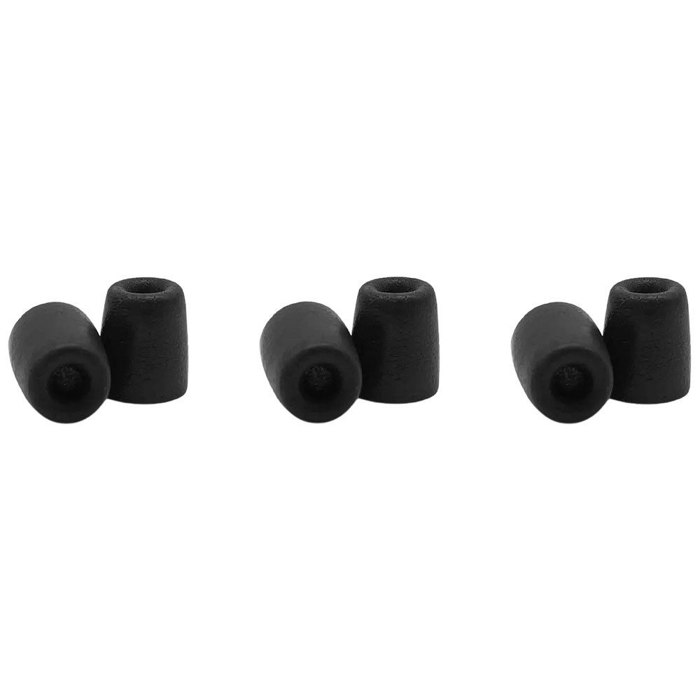 Shure EACYF1-6XS Extra Small Comply Series Black Foam Sleeves (3 Pair) - Image 1