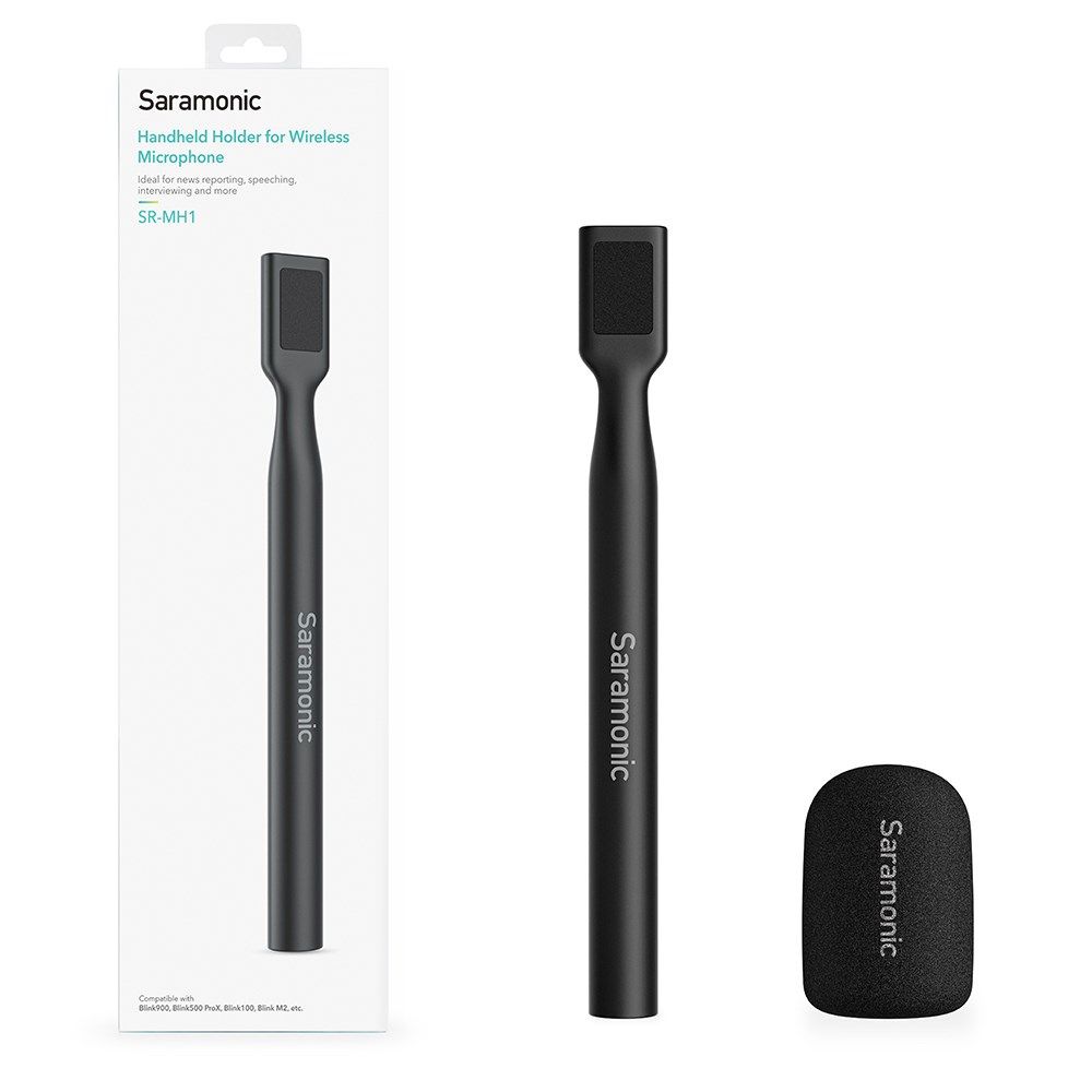 Saramonic SR-MH1 Universal Handheld Wireless Mic Holder w/ Windscreen - Image 1