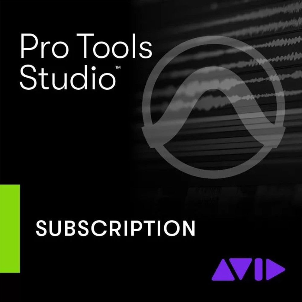 Avid Pro Tools Studio 1-Year Subscription - NEW (eLicense) - Image 1