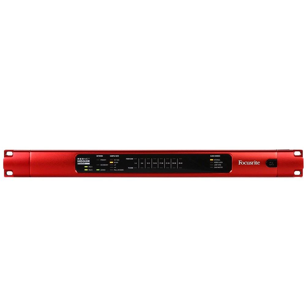 Focusrite RedNet HD32R 32x32 Pro Tools HD Dante Interface - Image 1