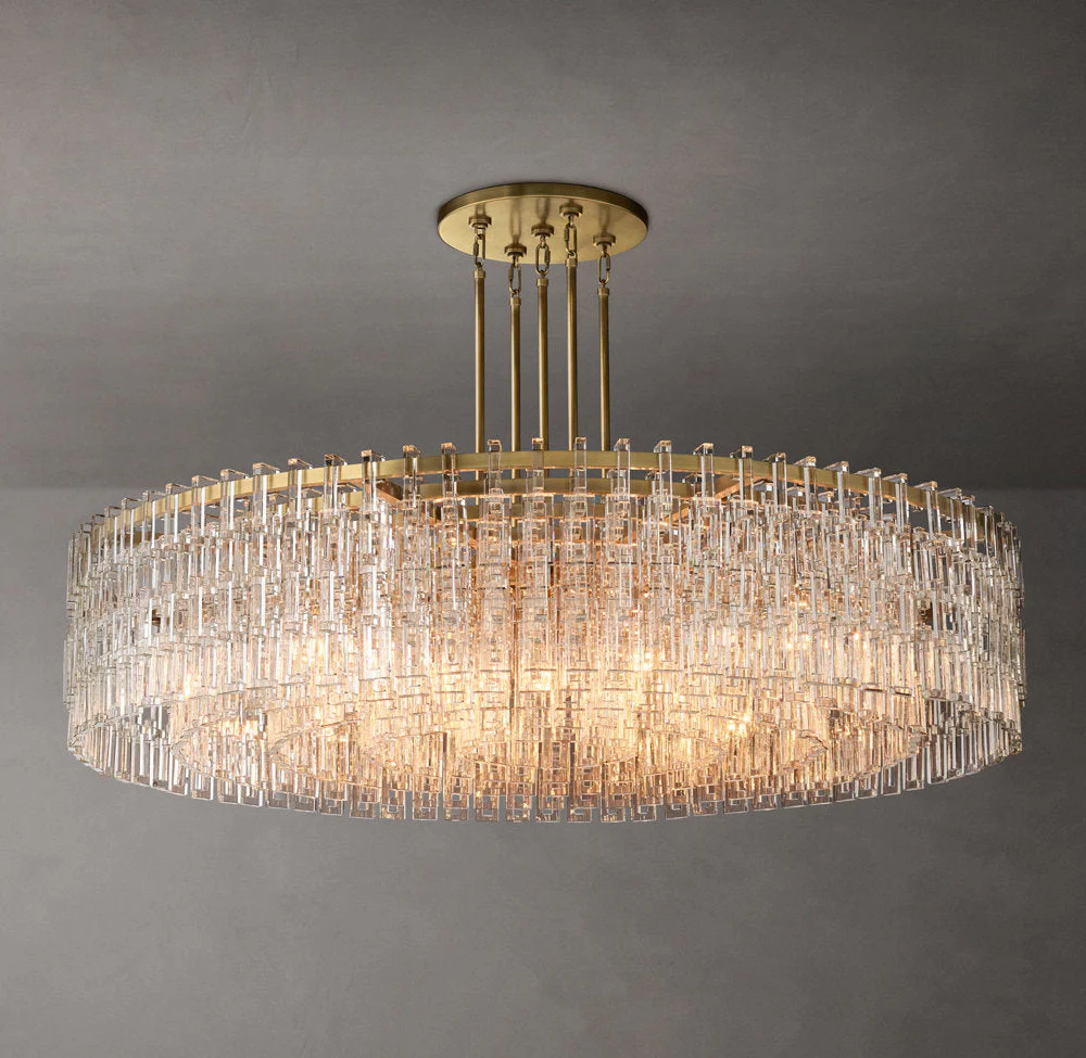 Marignane Circular Chandelier 60" - Image 3